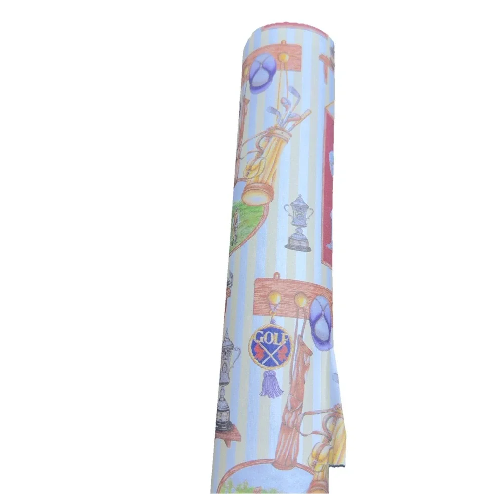 Vintage Premium TPC Classic Golf Wrapping Paper‎ GW4116 24